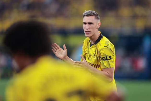 01 05 2024, Football, 2023 2024 season, UEFA Champions League, semi-final, Borussia Dortmund Paris Saint Germain, Nico Schlotterbeck Borussia Dortmund , Dortmund Signal Iduna Park NRW Germany xRHR PHOTO DEx Copyright: DennisxEwert RHR-FOTOx RHR-FOTO DE