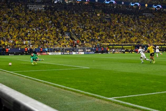 Niclas Füllkrug Fuellkrug 14, Borussia Dortmund scores the goal for 1 0 01 05 2024 Soccer, Champions League, Borussia Dortmund vs Paris Saint Germain , Signal Iduna Park, Dortmund, NRW Germany Copyright: xpepphotox xHorstxMauelshagenx pep00321, pep_20240501_hm