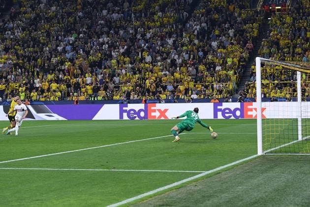 Soccer Champions League semi-final Borussia Dortmund Paris Saint Germain on 01 05 2024 at Signal Iduna Park in Dortmund Goal for 1 0 by Niclas Füllkrug Dortmund xRx