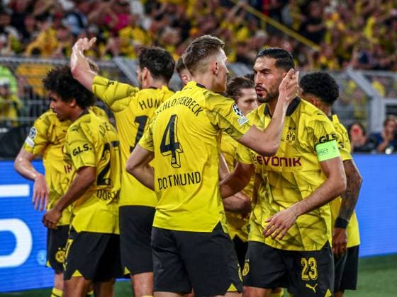 Goal, goal celebration, for 1 0 by Niclas Füllkrug Fuellkrug Borussia Dortmund BVB, 14 , GER, Borussia Dortmund BVB vs Paris Saint Germain PSG, UEFA Champions League 2023 24, semi-final first leg, 01 05 2024, GER, Borussia Dortmund BVB vs Paris Saint Germain PSG, UEFA Champions League 2023 24, semi-final first leg, 01 05 2024, Photo Eibner Pressefoto Gabriel Boia Dortmund Copyright: xEibner-Pressefoto GabrielxBoiax EP_EER