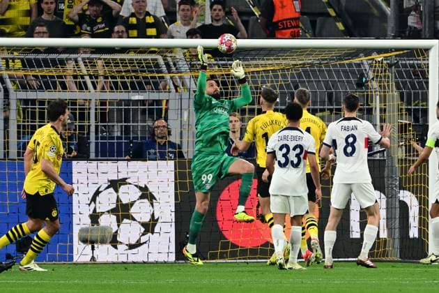 Gianluigi Donnarumma 99 Paris Saint Germain , Borussia Dortmund vs Paris Saint Germain, Football, Champions League, Semi-final, 01 05 2024 Dortmund Nordrhein Westfalen Germany Copyright: xkolbert-press MarcxNiemeyerx