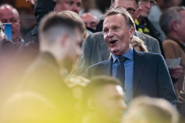 01 05 2024, Football, 2023 2024 season, UEFA Champions League, semi-final, Borussia Dortmund Paris Saint Germain, Chairman of the Supervisory Board Hans Joachim Watzke Borussia Dortmund is delighted, Dortmund Signal Iduna Park NRW Germany xRHR PHOTO DEx Copyright: DennisxEwert RHR-FOTOx RHR-FOTO DE