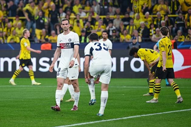 01 05 2024, Football, UCL, UEFA Champions League, , 2023 2024 season, Semifinal, Borussia Dortmund Paris St Germain, Fabian Ruiz Paris St Germain xRHR PHOTO TKx Copyright: TeresaxKroeger RHR-FOTOx RHR-FOTO TK