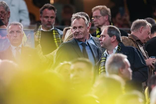 01 05 2024, Football, 2023 2024 season, UEFA Champions League, semi-final, Borussia Dortmund Paris Saint Germain, Chairman of the Supervisory Board Hans Joachim Watzke Borussia Dortmund , Dortmund Signal Iduna Park NRW Germany xRHR PHOTO DEx Copyright: DennisxEwert RHR-FOTOx RHR-FOTO DE