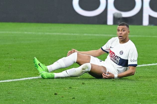 01 05 2024, Football, UCL, UEFA Champions League, , 2023 2024 season, Semifinal, Borussia Dortmund Paris St Germain, Kylian Mbappe Paris St Germain xRHR PHOTO TKx Copyright: TeresaxKroeger RHR-FOTOx RHR-FOTO TK