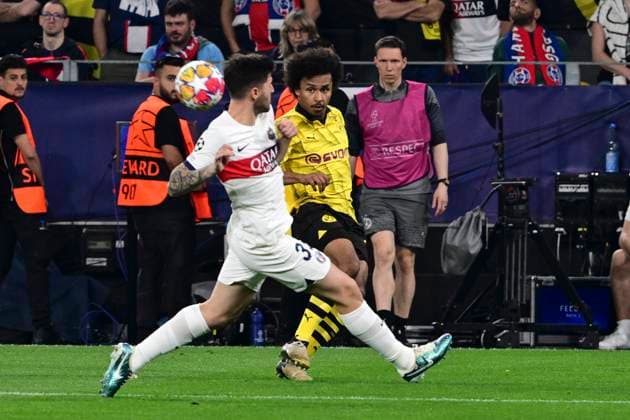 Karim Adeyemi 27 Borussia Dortmund , Borussia Dortmund vs Paris Saint Germain, Football, Champions League, Semi-final, 01 05 2024 Dortmund Nordrhein Westfalen Germany Copyright: xkolbert-press MarcxNiemeyerx