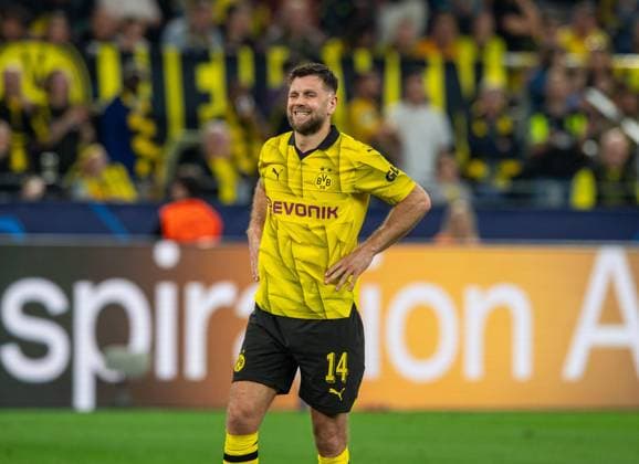 Football, Men, 2023 2024 season, Champions League semi-final, first leg , Borussia Dortmund Paris Saint Germain, Niclas Füllkrug Borussia Dortmund , 01 05 2024, Copyright: xSebastianxRäppold MatthiasxKochx