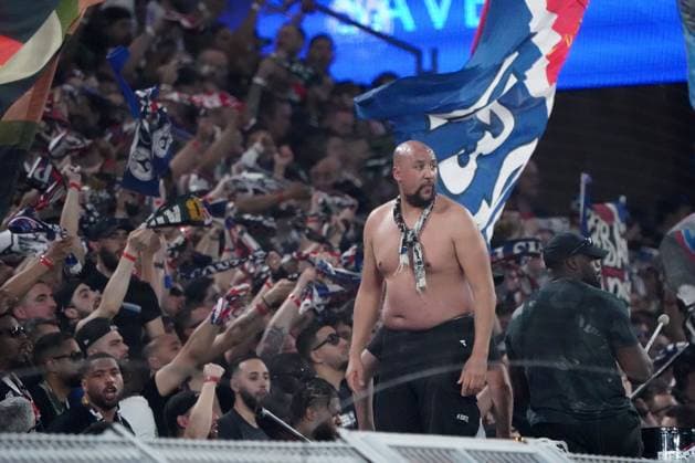 Football, UEFA Champions League season 2023 2024, Semifinal, Semifinal , Borussia Dortmund Paris Saint Germain FC , Signal Iduna Park Dortmund Paris Saint Germain FC fans