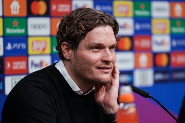 01 05 2024, Football, Season 2023 2024, UEFA Champions League, Semi-final, Borussia Dortmund Paris Saint Germain, Press conference with coach Edin Terzic Borussia Dortmund , Dortmund Signal Iduna Park NRW Germany xRHR PHOTO DEx Copyright: DennisxEwert RHR-FOTOx RHR-FOTO DE
