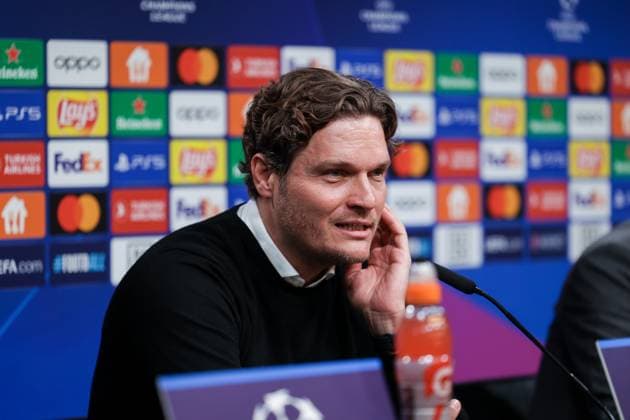 01 05 2024, Football, Season 2023 2024, UEFA Champions League, Semi-final, Borussia Dortmund Paris Saint Germain, Press conference with coach Edin Terzic Borussia Dortmund , Dortmund Signal Iduna Park NRW Germany xRHR PHOTO DEx Copyright: DennisxEwert RHR-FOTOx RHR-FOTO DE
