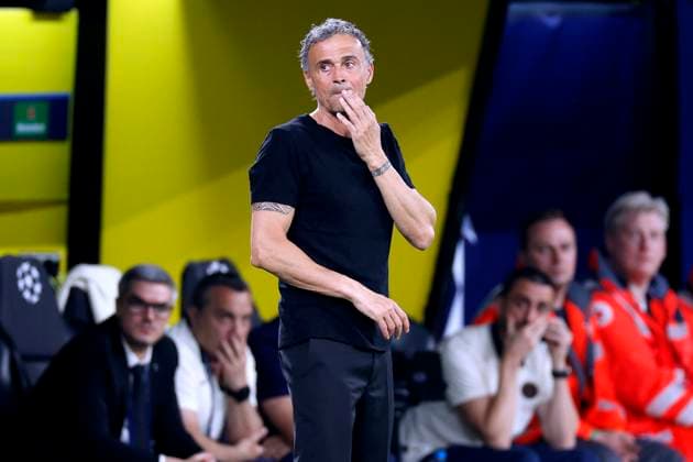 ENRIQUE Luis Coach Team Paris PSG UEFA Championsleague Season 2023 2024 Match Semifinal BVB Paris PSG 1 0 on 01 05 2024 in Dortmund DFL REGULATIONS PROHIBIT ANY USE OF PHOTOGRAPHS as IMAGE SEQUENCES and or QUASI VIDEO Copyright: xLacixPerenyix