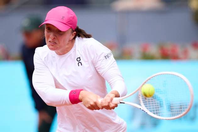 Tennis, WTA tournament in Madrid