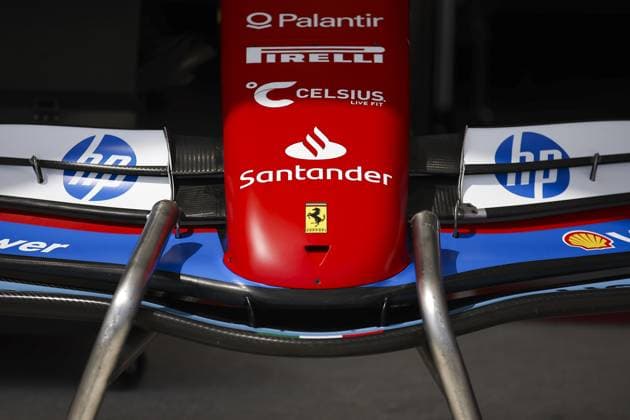 Scuderia Ferrari HP front wing during the Formula 1 Crypto.com Miami Grand Prix 2024, 6th round of the 2024 Formula One World Championship, WM, Weltmeisterschaft from May 3 to 5, 2024 on the Miami International Autodrome, in Miami, United States of America - F1 - MIAMI GRAND PRIX 2024 DPPI Panoramic  240502_R06_MIAMI_DP_EA017117