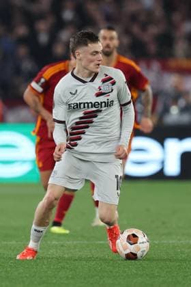 Rome, Italy 2.05.2024: Florian Wirtz of Leverkusen during the UEFA Europa League 2023-2024, semi-finals leg 1, football match between AS Roma vs Bayer 04 Leverkusen FuSsball at Olympic Stadium in Rome.  Copyright: xMarcoxIacobucci IPAxSportx xipa-x xx IPA_45676193 IPA_Agency_IPA45676193