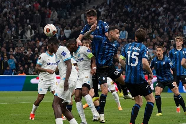 FOOTBALL : Olympique de Marseille vs Atalanta Bergame - Demi finale Europa League - Marseille - 02 05 2024 NorbertScanella Panoramic 