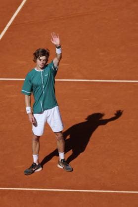 Andrey Rublev (Rus) defeated Taylor Fritz TENNIS : Mutua Madrid Open 2024 - 03 05 2024 AntoineCouvercelle Panoramic 