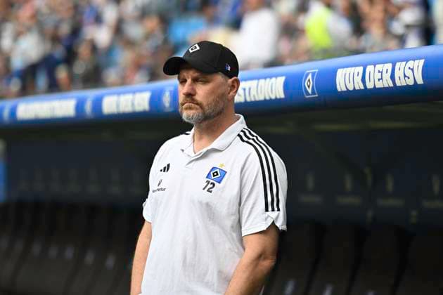 GER 2 FBL,, Hamburger SV vs FC St Pauli 03 05 2024, Volksparkstadion, Hamburg, GER 2 FBL, Hamburger SV vs FC St Pauli in the picture Coach Steffen Baumgart Hamburg before the match nordphotoxGmbH xWitke nph00002