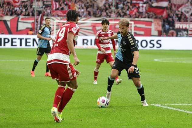 03 05 2024 Soccer Season 2023 2024 2 Soccer Bundesliga 32 Matchday Fortuna Düsseldorf 95 F95 1 FC Nuremberg FCN Club Sportfoto Zink DaMa xdaxmax DFL regulations prohibit any use of photographs as image sequences and or quasi video only for editorial use Emmanuel Iyoha 19, Fortuna Düsseldorf F95 Sebastian Andersson 20, 1 FC Nuremberg FCN