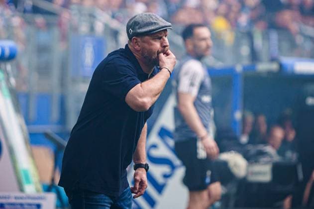 Steffen Baumgart Hambuger SV, Coach GER, Hamburger SV vs FC St Pauli, Football, 2 Bundesliga, Matchday 32, Season 2023 2024, 03 05 2024 DFL REGULATIONS PROHIBIT ANY USE OF PHOTOGRAPHS AS IMAGE SEQUENCES AND OR QUASI VIDEO GER, Hamburger SV vs FC St Pauli, Football, 2 Bundesliga, Matchday 32, Season 2023 2024, 03 05 2024 Hamburg Copyright: xEibner-Pressefoto MarcelxvonxFehrnx EP_MFN