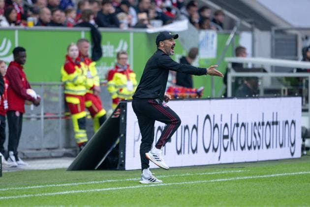 03 05 2024, Soccer, 2 Bundesliga, 32 Matchday Season 2023 2024, Fortuna Düsseldorf 1 FC Nuremberg, Coach Cristian Fiel 1 FC Nuremberg xRHR PHOTO TKx Copyright: RHR-FOTOx RHR-FOTO TK