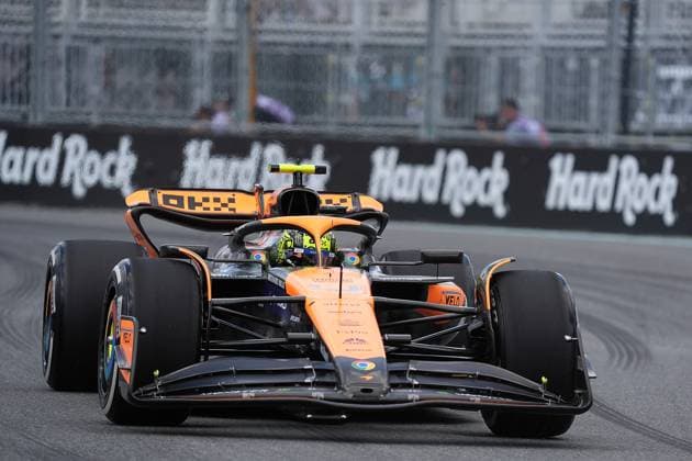 03 05 2024, Miami International Autodrome, Miami, Formula 1 Crypto com Miami Grand Prix,in the picture Lando Norris GBR , McLaren F1 Team Defodi 506 20240503 hbr 1992 Defodi-506