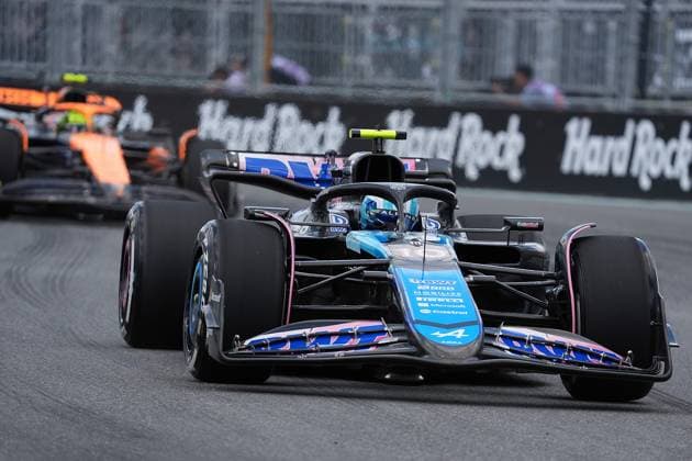 Formula 1 Crypto com Miami Grand Prix 03 05 2024, Miami International Autodrome, Miami, Formula 1 Crypto com Miami Grand Prix,in the picture Pierre Gasly FRA , Alpine F1 Team nordphotoxGmbHx xBratic nph00250