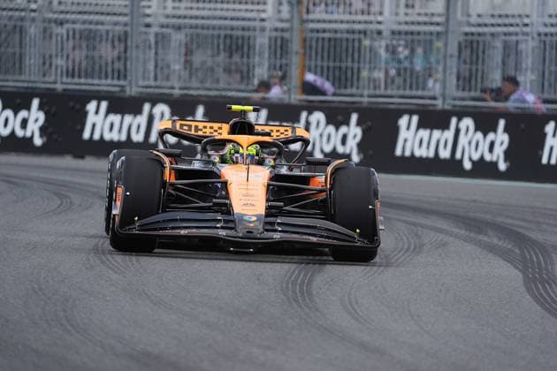 Formula 1 Crypto com Miami Grand Prix 03 05 2024, Miami International Autodrome, Miami, Formula 1 Crypto com Miami Grand Prix,pictured Lando Norris GBR , McLaren F1 Team nordphotoxGmbHx xBratic nph00250
