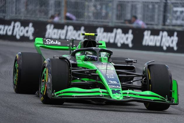 Formula 1 Crypto com Miami Grand Prix 03 05 2024, Miami International Autodrome, Miami, Formula 1 Crypto com Miami Grand Prix,pictured Zhou Guanyu CHN , Stake F1 Team Kick Sauber nordphotoxGmbHx xBratic nph00250