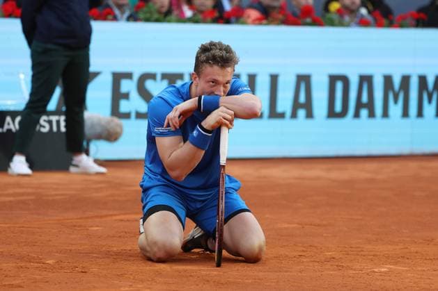 Felix Auger Aliassime defeated Jiri Lehecka (Cze) TENNIS : Mutua Madrid Open 2024 - 03 05 2024 AntoineCouvercelle Panoramic 