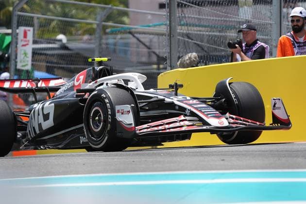 03 05 2024, Miami International Autodrome, Miami, Formula 1 Crypto com Miami Grand Prix,in the picture Nico Hülkenberg DEU , Haas F1 Team Defodi 506 20240503 hbr 2787 Defodi-506