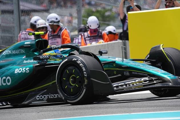Formula 1 Crypto com Miami Grand Prix 03 05 2024, Miami International Autodrome, Miami, Formula 1 Crypto com Miami Grand Prix,pictured Fernando Alonso ESP , Aston Martin Aramco Cognizant Formula One Team nordphotoxGmbHx xBratic nph00250
