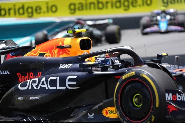 03 05 2024, Miami International Autodrome, Miami, Formula 1 Crypto com Miami Grand Prix,pictured Sergio Perez MEX , Oracle Red Bull Racing Defodi 506 20240503 hbr 3378 Defodi-506
