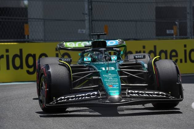 03 05 2024, Miami International Autodrome, Miami, Formula 1 Crypto com Miami Grand Prix,pictured Lance Stroll CAN , Aston Martin Aramco Cognizant Formula One Team Defodi 506 20240503 hbr 3806 Defodi-506