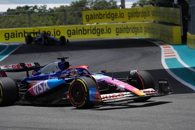 03 05 2024, Miami International Autodrome, Miami, Formula 1 Crypto com Miami Grand Prix,pictured Daniel Ricciardo AUS , Visa Cash App RB Formula One Team Defodi 506 20240503 hbr 3948 Defodi-506