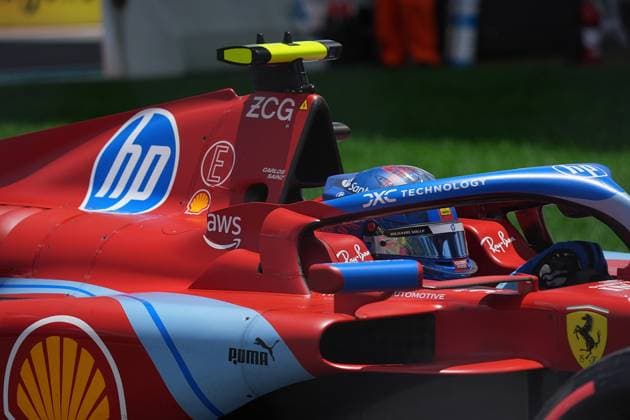 Formula 1 Crypto com Miami Grand Prix 03 05 2024, Miami International Autodrome, Miami, Formula 1 Crypto com Miami Grand Prix,pictured Carlos Sainz Jr ESP , Scuderia Ferrari HP nordphotoxGmbHx xBratic nph00250