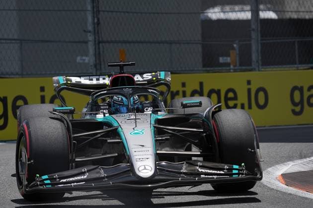 Formula 1 Crypto com Miami Grand Prix 03 05 2024, Miami International Autodrome, Miami, Formula 1 Crypto com Miami Grand Prix,pictured George Russell GBR , Mercedes AMG Petronas Formula One Team nordphotoxGmbHx xBratic nph00250
