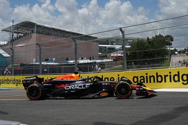 Formula 1 Crypto com Miami Grand Prix 03 05 2024, Miami International Autodrome, Miami, Formula 1 Crypto com Miami Grand Prix,pictured Max Verstappen NLD , Oracle Red Bull Racing nordphotoxGmbHx xBratic nph00250