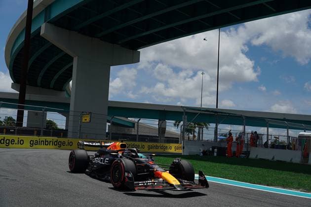 Formula 1 Crypto com Miami Grand Prix 03 05 2024, Miami International Autodrome, Miami, Formula 1 Crypto com Miami Grand Prix,pictured Max Verstappen NLD , Oracle Red Bull Racing nordphotoxGmbHx xBratic nph00250