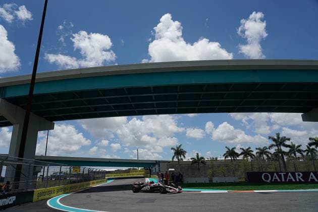 Formula 1 Crypto com Miami Grand Prix 03 05 2024, Miami International Autodrome, Miami, Formula 1 Crypto com Miami Grand Prix,in the picture Nico Hülkenberg DEU , Haas F1 Team nordphotoxGmbHx xBratic nph00250