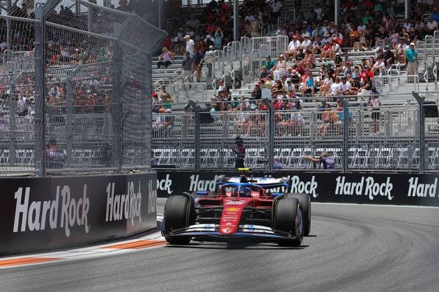 Formula 1 Crypto com Miami Grand Prix 03 05 2024, Miami International Autodrome, Miami, Formula 1 Crypto com Miami Grand Prix,pictured Carlos Sainz Jr ESP , Scuderia Ferrari HP nordphotoxGmbHx xBratic nph00250