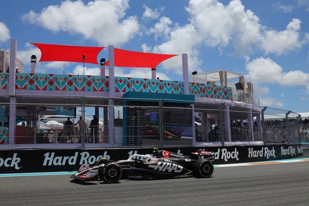 Formula 1 Crypto com Miami Grand Prix 03 05 2024, Miami International Autodrome, Miami, Formula 1 Crypto com Miami Grand Prix,in the picture Nico Hülkenberg DEU , Haas F1 Team nordphotoxGmbHx xBratic nph00250