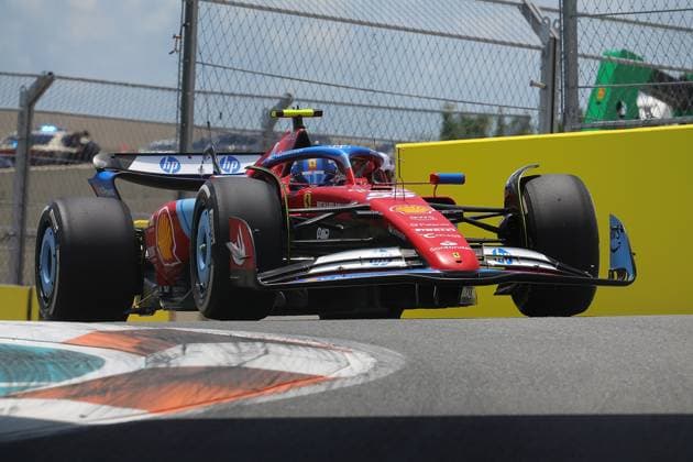 Formula 1 Crypto com Miami Grand Prix 03 05 2024, Miami International Autodrome, Miami, Formula 1 Crypto com Miami Grand Prix,pictured Carlos Sainz Jr ESP , Scuderia Ferrari HP nordphotoxGmbHx xBratic nph00250