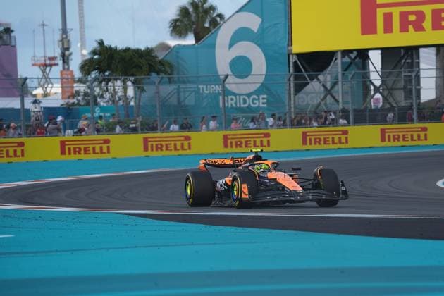 Formula 1 Crypto com Miami Grand Prix 03 05 2024, Miami International Autodrome, Miami, Formula 1 Crypto com Miami Grand Prix,pictured Lando Norris GBR , McLaren F1 Team nordphotoxGmbHx xBratic nph00250