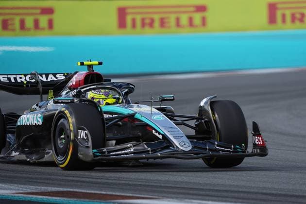 Formula 1 Crypto com Miami Grand Prix 03 05 2024, Miami International Autodrome, Miami, Formula 1 Crypto com Miami Grand Prix,pictured Lewis Hamilton GBR , Mercedes AMG Petronas Formula One Team nordphotoxGmbHx xBratic nph00250