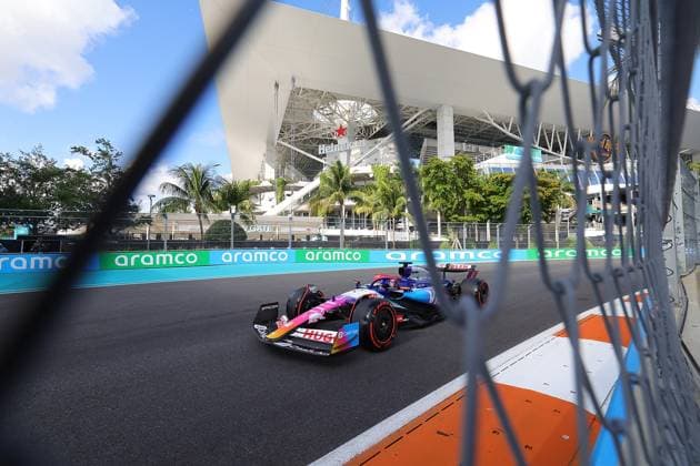 Formula 1 Crypto com Miami Grand Prix 03 05 2024, Miami International Autodrome, Miami, Formula 1 Crypto com Miami Grand Prix,pictured Daniel Ricciardo AUS , Visa Cash App RB Formula One Team nordphotoxGmbHx xBratic nph00250