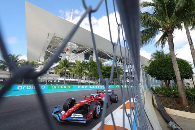 Formula 1 Crypto com Miami Grand Prix 03 05 2024, Miami International Autodrome, Miami, Formula 1 Crypto com Miami Grand Prix,in the picture Charles Leclerc MCO , Scuderia Ferrari HP nordphotoxGmbHx xBratic nph00250