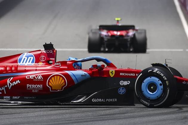 Sport Bilder des Tages 16 LECLERC Charles (mco), Scuderia Ferrari HP SF-24, action during the Formula 1 Crypto.com Miami Grand Prix 2024, 6th round of the 2024 Formula One World Championship, WM, Weltmeisterschaft from May 3 to 5, 2024 on the Miami International Autodrome, in Miami, United States of America - F1 - MIAMI GRAND PRIX 2024 DPPI Panoramic  240503_R06_MIAMI_DP_EA010670