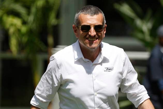 MIAMI GARDENS, FL - MAY 03: Former Team manager of MoneyGram Haas F1 Team Guenther Steiner walks in the Paddock area prior to practice for the F1 Crypto.com Miami Grand Prix on May 3, 2024 at Miami International Autodrome in Miami Gardens, FL. (Photo by Jeff Robinson Icon Sportswire) AUTO: MAY 03 F1 Crypto.com Miami Grand Prix EDITORIAL USE ONLY Icon24050325971