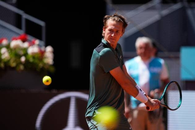 Tennis, ATP tournament in Madrid