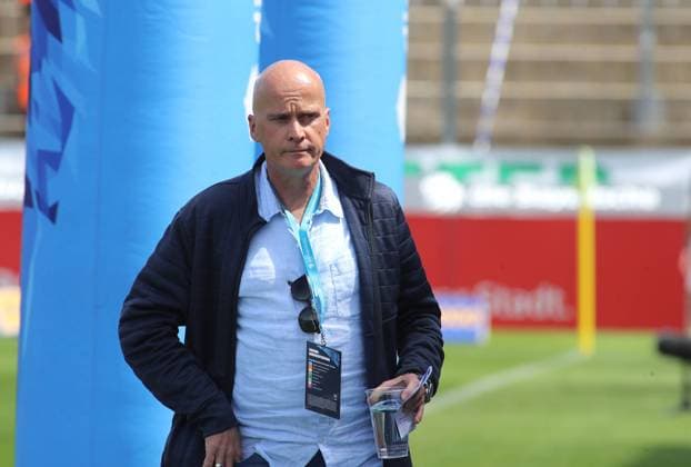 Munich, Germany 04 May 2024 Football, Men, 3 Liga, Season 2023 2024, TSV 1860 Munich Borussia Dortmund II, Grünwalder Stadion Robert Reisinger, President TSV 1860 Munich head, upper body, standing, in thoughts DFB regulations prohibit any use of photographs as image sequences and or quasi video